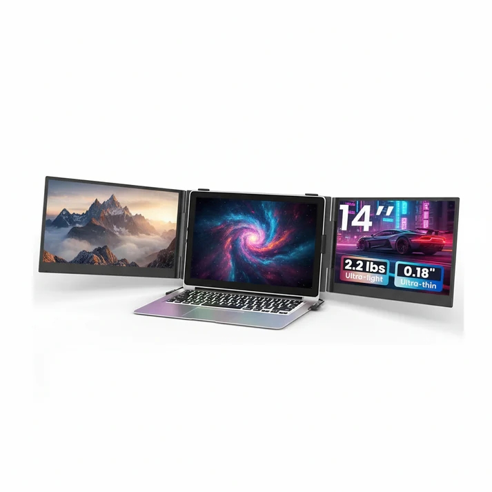 V2COM S8 Series Portable Laptop Screen Extender -Ultra Slim FHD IPS Dual Monitor Display for Laptop S8 / S8 Pro / S8 Ultra / S8 Ultra Max