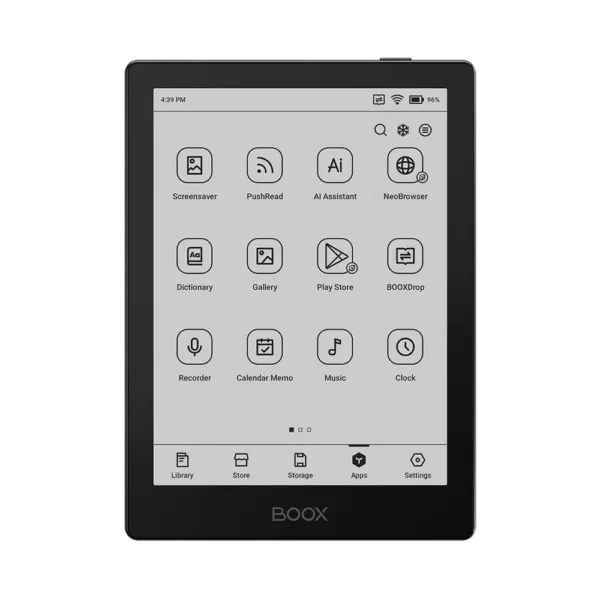 BOOX Go 6 E-Ink Reader – 6″, case Included