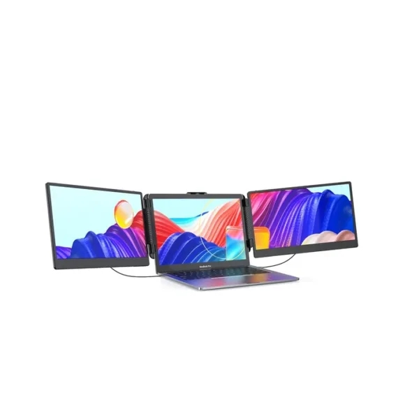 V2COM 14-inch" Portable Laptop Monitor Extender, FHD 1080P IPS Display, Plug & Play, Compatible with Windows & Mac- S1 /S2 / S3